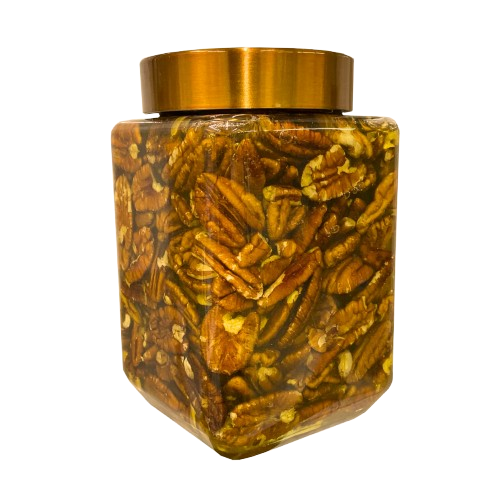 جوز البيكان مع عسل السدر الجبلي الفاخر