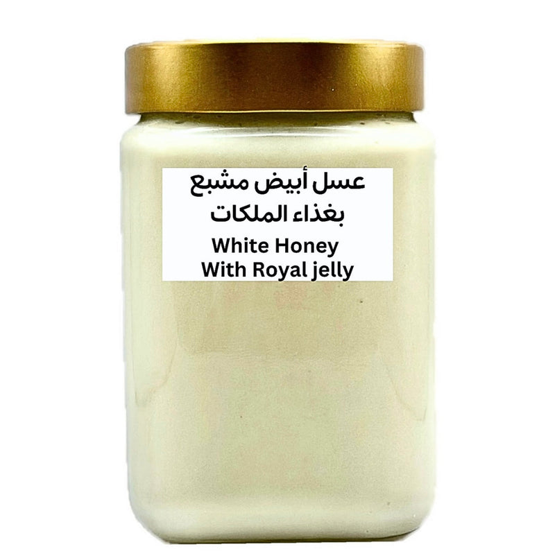 White honey mixed with Royal jelly