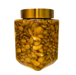 لوز مع عسل السدر الجبلي الفاخر